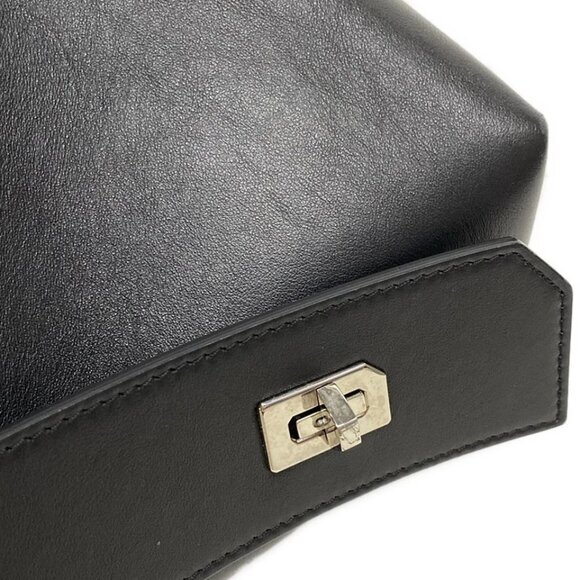 GIVENCHY Medium Antigona soft lock bag 001 Black Leather 691-060325 - Picture 10 of 14